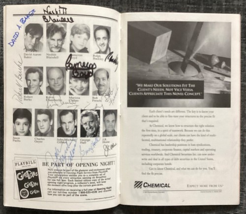 Abe Lincoln in Illinois playbill signed Sam Waterton + 40 other cast members - Picture 3 of 11