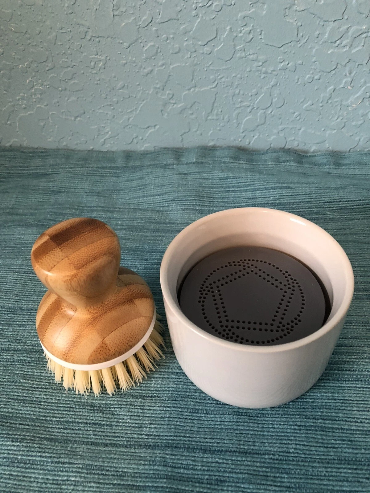 Grove Co. Bubble Up Soap Dispenser and Dish Brush - Thumbnail 4