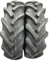 2 (two)- 11.2-28 Tractor Tires R-1 Tubeless 8 Ply Ag Tractor Hd Tires 11.2 28