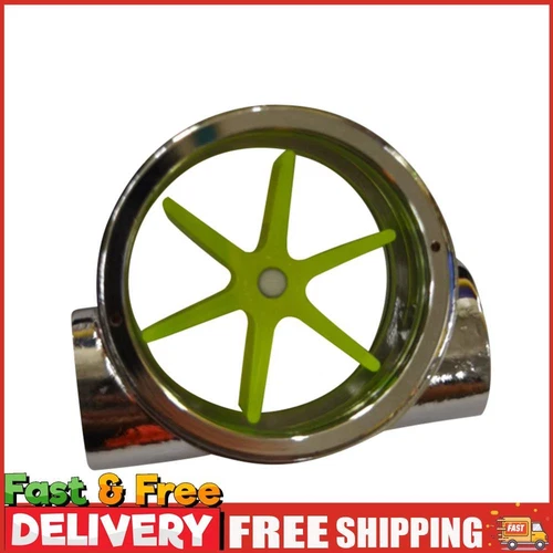 G1/4 5-Leaves Impeller Metal Water Flow Meter for PC Water Cooling System ~