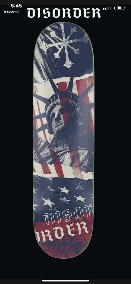 DISORDER SKATEBOARDS NYJAH 8.125” Disorder Nyjah We Want You 8.125