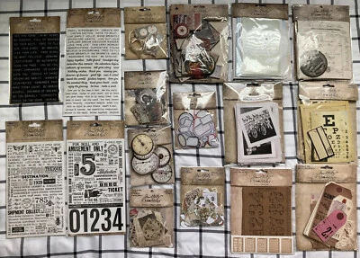 Tim Holtz Idea-Ology Items YOU CHOOSE FROM MANY Mixed Media, Holiday Themed