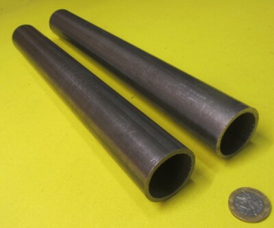 DOM Steel Round Tube, 1.50'' OD x 1.260'' ID x .120'' Wall x 1 Foot Length, 2 Pcs