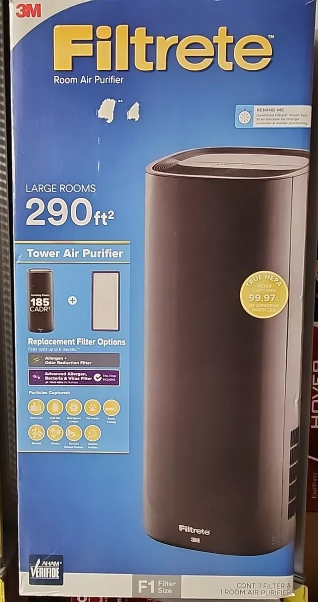 Filtrete by 3m room air purifier large room tower deals