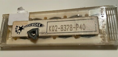 K02-8378-P40 KOMET CARBIDE INSERT, NEW, 5 INSERTS IN THIS LOT