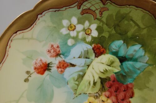Pickard China Limoges Hand Painted Porcelain Plate Plaque - Picture 3 of 5