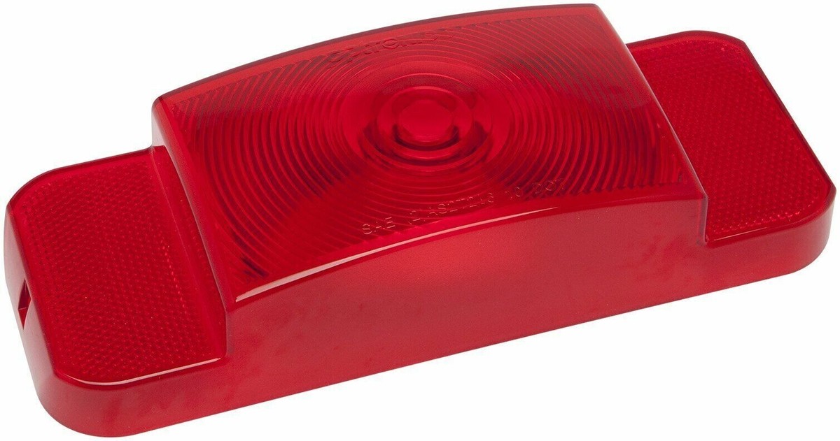 Optronics RVST60/61 Passenger Side Red Tail Light Lens – Replacement Lens Only, Acrylic, AST60BP