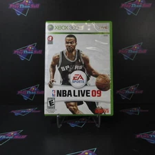 NBA Live 09 Xbox 360 AD/NM - (See Pics)