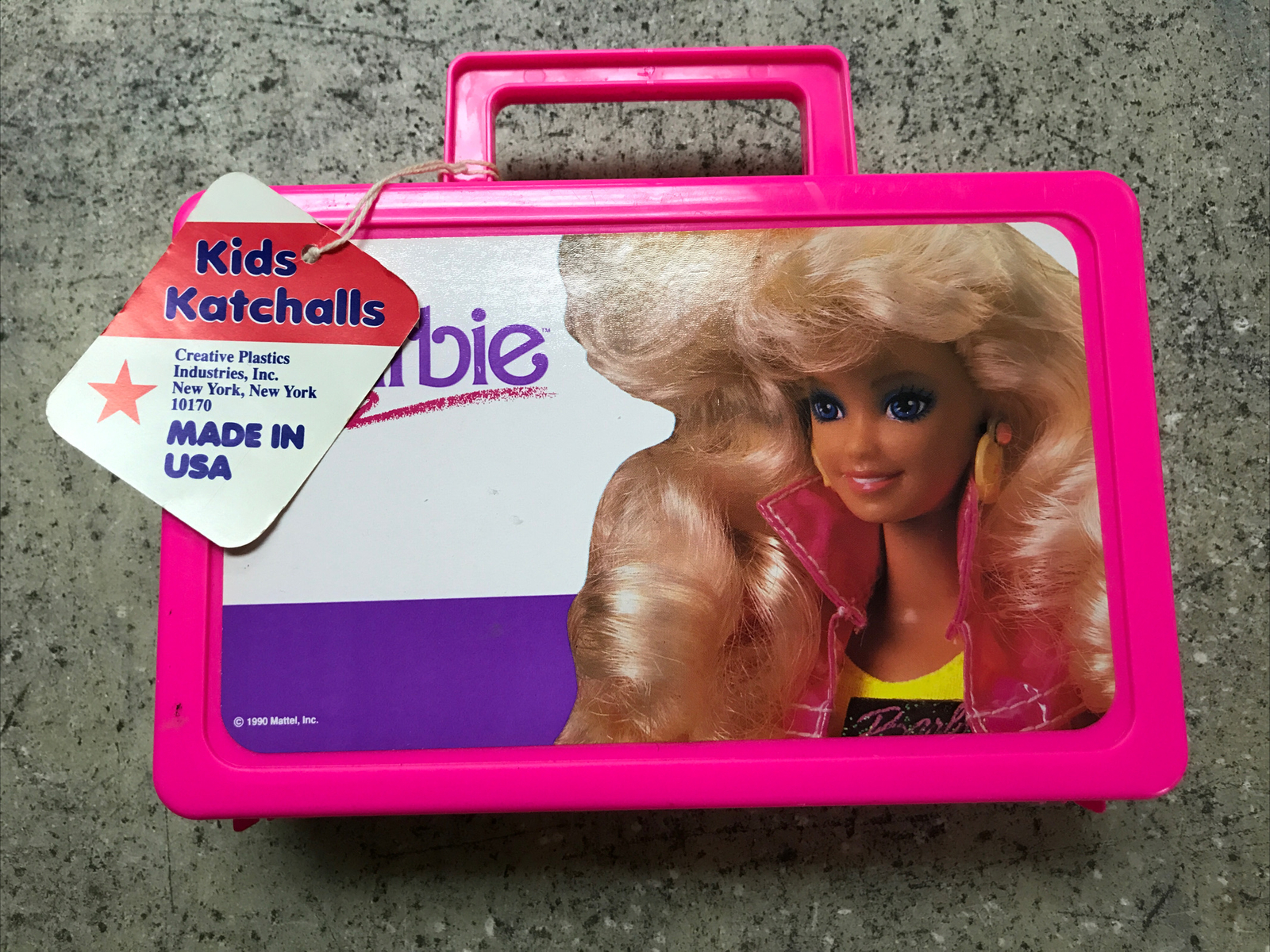 Vtg Barbie Pink Carrying Case Kids Katchalls Creative Plastics 1993 Mattel  for sale online | eBay