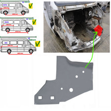 Mercedes Sprinter 95-06 VW LT 96-06 Vorne Motorraumboden Reperaturblech – Links Mercedes Sprinter 95-06 VW LT 96-06 Vorne Motorraumboden Reperaturblech – Links