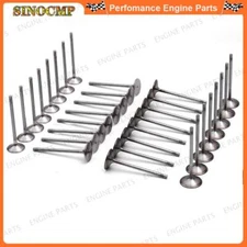 Engine Intake & Exhaust Valves For Porsche Cayenne Panamera Turbo S 4.8T 92A 970