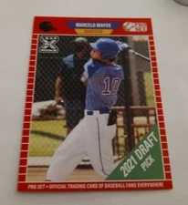 2021 Marcelo Mayer Leaf Pro Set ROOKIE Card #PS41 MINT Boston Red Sox RC