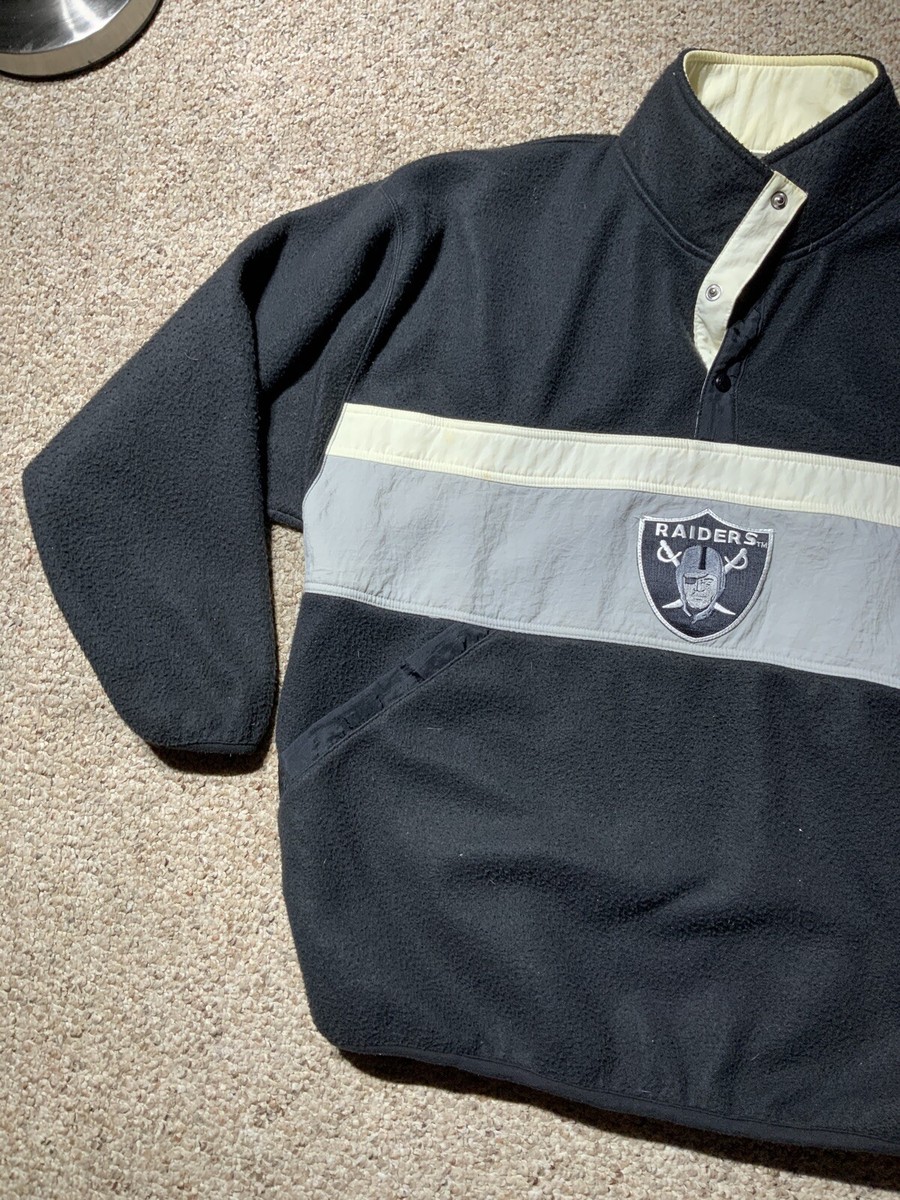 VINTAGE Oakland Raiders NFL Apex One T-snap Jacket 90's XL VINTAGE Oakland Raiders NFL Apex One T-snap Jacket 90's XL