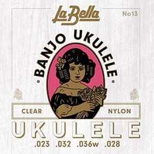 LaBella 13 Banjo Ukulele Strings Multi-Coloured From Japan