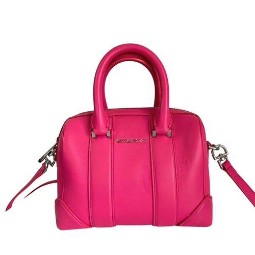 BarbieCORE GIVENCHY Lucrezia Mini Hot Pink Vibrant Shoulder Crossbody Handbag