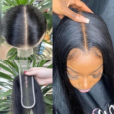 SKINLIKE 20in HD Body Wave Lace Frontal Human Hair Pre Plucked Natural Hairline