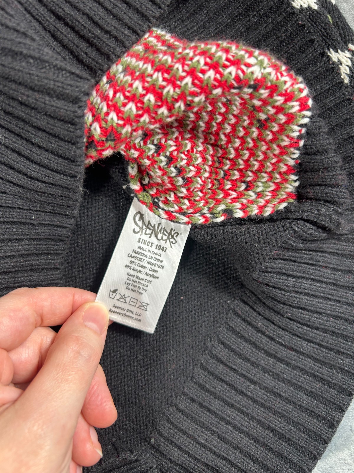 Spencers Workshop Size Medium Black Red Gothic Sk… - image 4