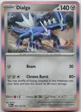 Dialga 095/132 Rare Mega Evolution Pokemon Holo Near Mint