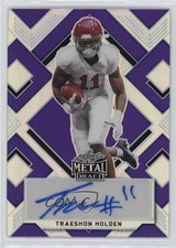 2022 Leaf Metal Draft Purple Prismatic 10/25 Traeshon Holden #BA-TH1 Auto 0c6