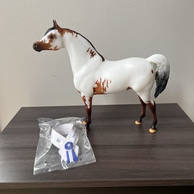Breyer Proud Arabian Stallion Appaloosa with Sash 75th Anniversary Edition NICE