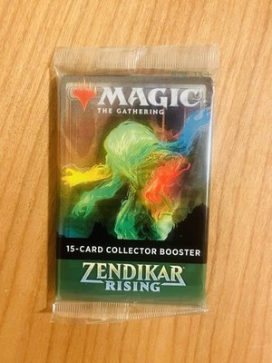 Misprint Zendikar Rising Collector Booster | Missing Foil Layer Error