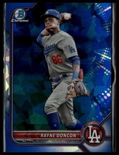 2022 Bowman Draft Sapphire Edition Rayne Doncon