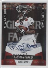 2010 Certified New Generation Mirror Red Signatures /250 Preston Parker Auto 0b2