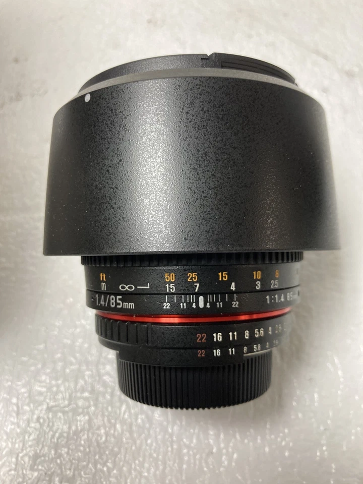 Rokinon 85mm F1.4 Sony E-Mount Full Frame Manual Lens For Parts *READ - Image 2 of 4