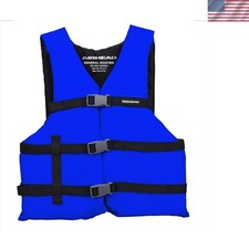 General All Purpose Life Jacket, Coast Guard Approved Type III Life Vest, Pe...