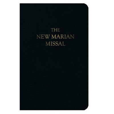 Leatherette Black Cover Marian Sunday and Daily Missal