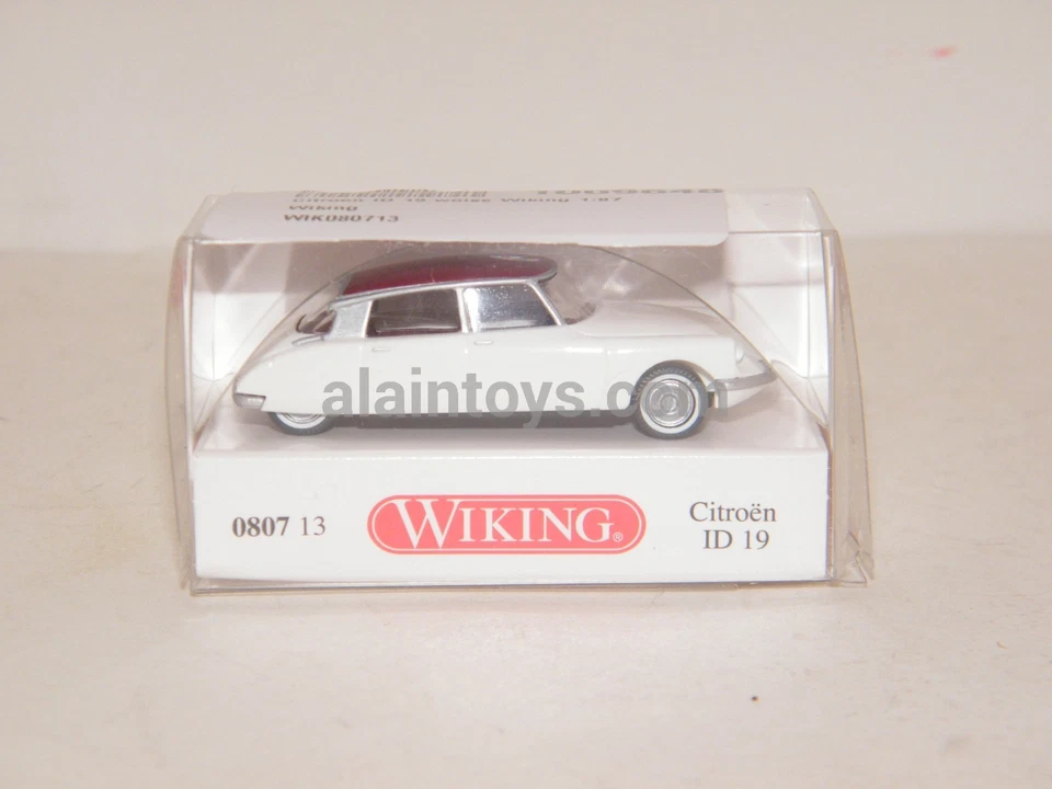 CITROËN ID 19 BLANCHE WIKING 1/87 HO Réf 080713 - Photo 4/4