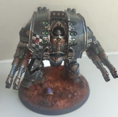 Warhammer 40k Dark Angels Leviathan Dreadnought Resin Forgeworld Well Painted