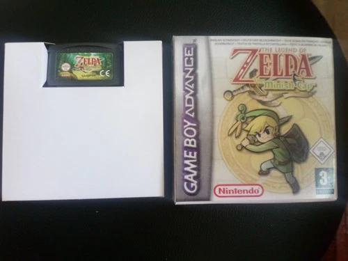 The Legend of Zelda: The Minish Cap (game boy advance gba) boxed