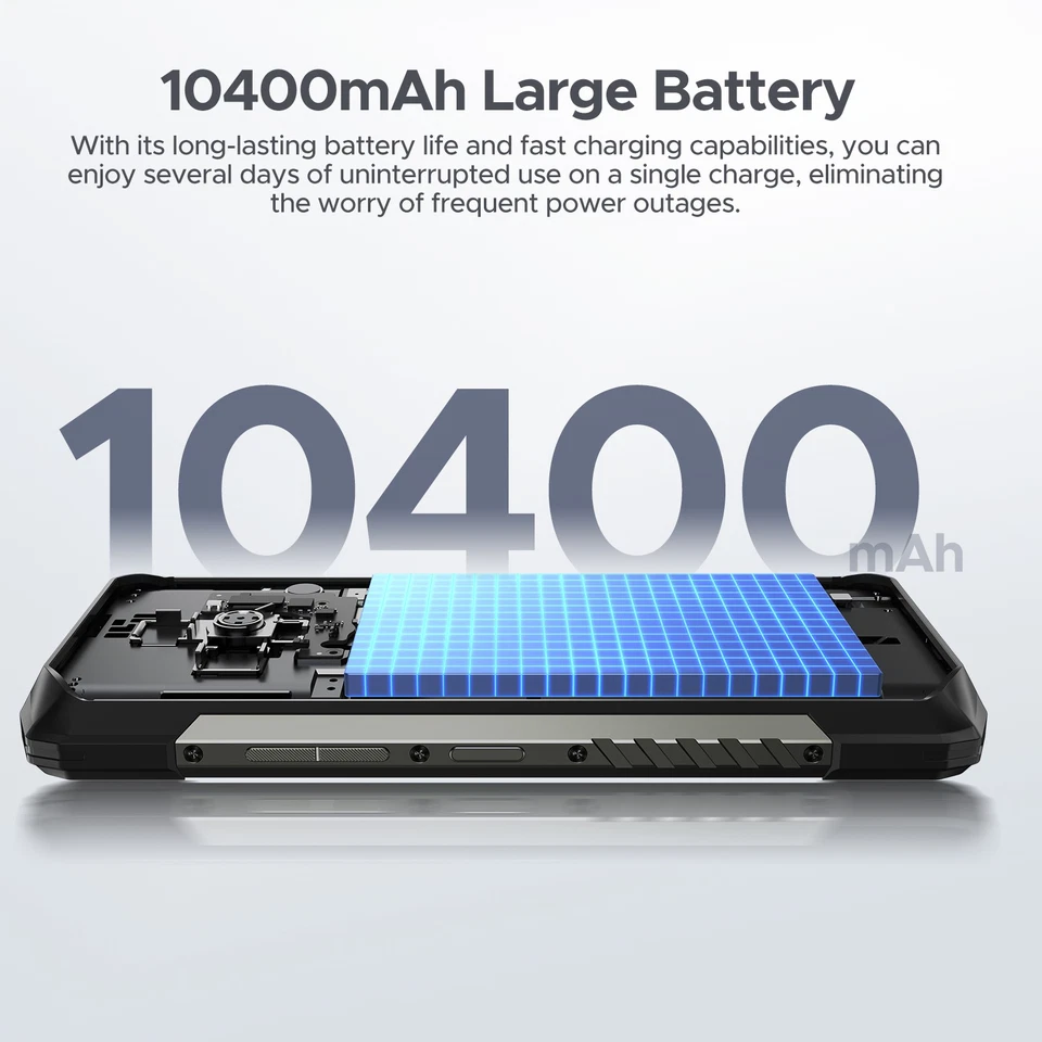 DOOGEE Fire 6 Resistente Smartphone Cámara de Imágenes Térmicas 10400mAh 16GB+256GB Nuevo Foto 4 de 4