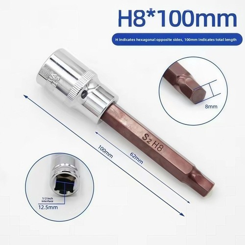 Alloy Steel DisassemblyTool Socket 4-14mm Joint Hexagonal Remover Repair Tools - Picture 10 of 17