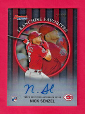 NICK SENZEL 2019 Topps Bowman’s Best 1999 Franchise Favorites RC AUTO /60 99FFA-