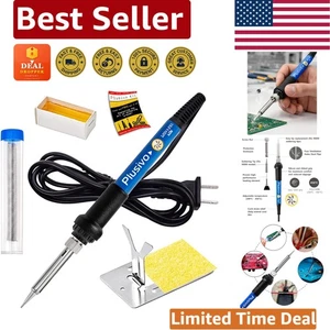 60W Kit de fer à souder à température réglable - 5-in-1 Outil pour DIY Enthousiastes