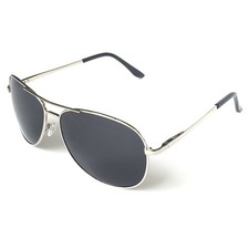Premium Military Style Classic Aviator Sunglasses, Polarized, 100 UV protect...