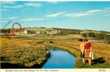Picture Postcard~ Princetown, Dartmoor Prison and North Hessary Tor T.V. Mast