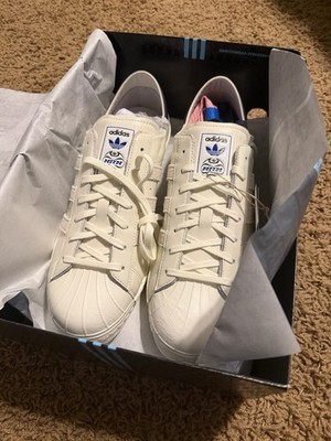 adidas Superstar 82 Kith x Messi White Low Top Lace-Up Men s KH6707 NIB
