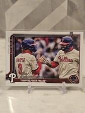 2025 Topps Update Series - Veteran Combos Bryce Harper, Nick Castellanos #US107