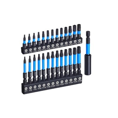 27Pcs S2 Steel Bit Set For Power Tool Professional Repairs Tasks
