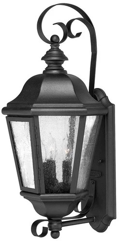 Hinkley Edgewater 21" High Black LED Outdoor Wall Light - Picture 1 of 2
