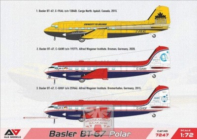 1/72 A&A Models BT-67 Polar (with snow skis) - PREORDER
