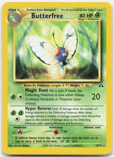 Butterfree Rare Neo Discovery N2 Grass Unlimited 19/75 2001 HP on eBay