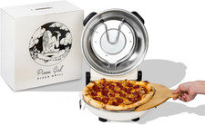 Crispy Crust Pizza Oven by  – Stylish Electric Oven Pizza Indoor Portable, 12 In