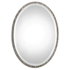 Uttermost - Mirror - Mirrors - Annadel - 28 inch Oval Wall Mirror - 20 inches