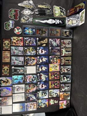 Zombie Tramp Swag Lot Pins Keychain Air Freshener Patches Pens Cards Stickers