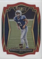 2020 Panini Select Premier Level Red Prizm Die-Cut Rodrigo Blankenship #175 4k8