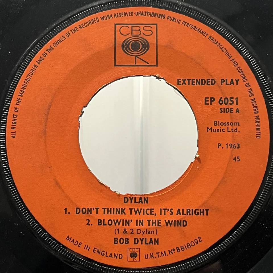 Folk, World, & Country Bob Dylan - Dylan CBS Foto 2 de 2